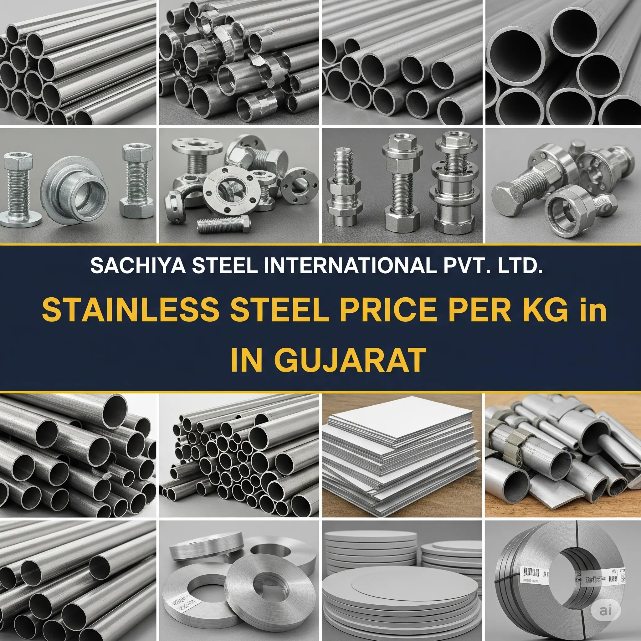 Stainless Steel Price Per Kg in Gujarat