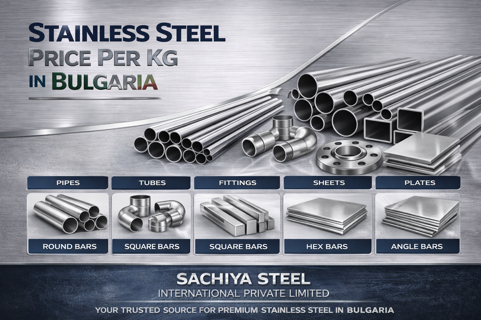 Stainless Steel Price Per Kg in Bulgaria
