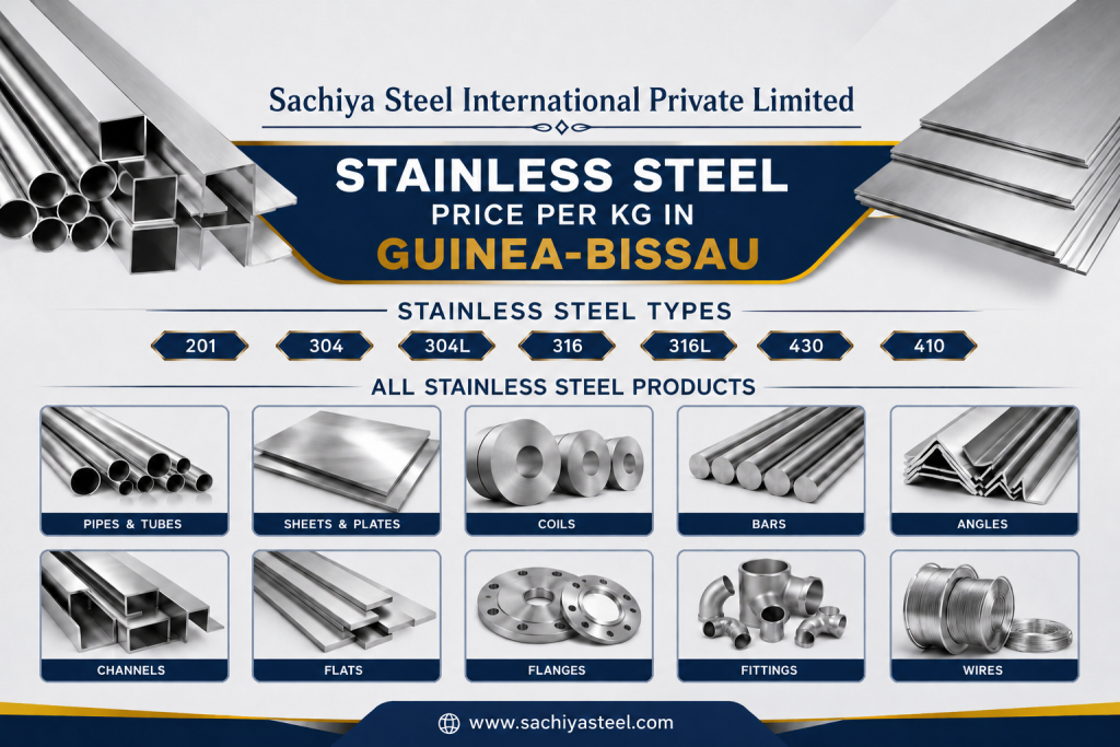 stainless steel price per kg in Guinea-Bissau