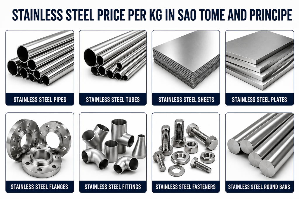 Stainless Steel Price Per Kg in Sao Tome and Principe