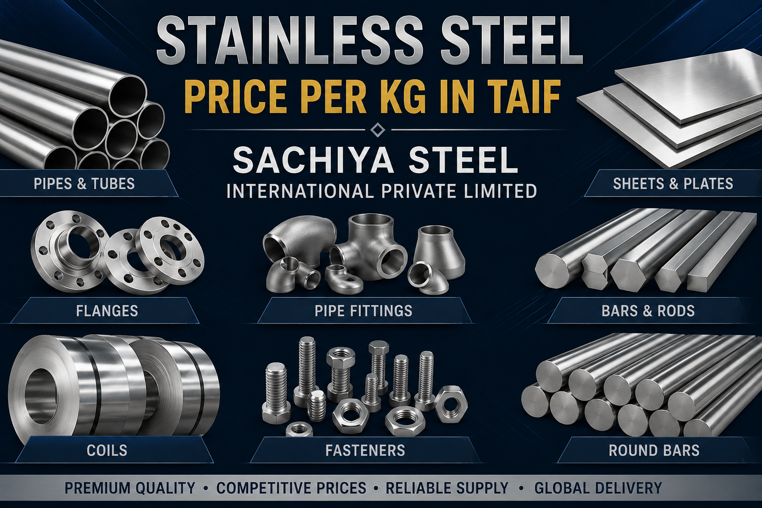 Stainless Steel Price Per Kg in Taif