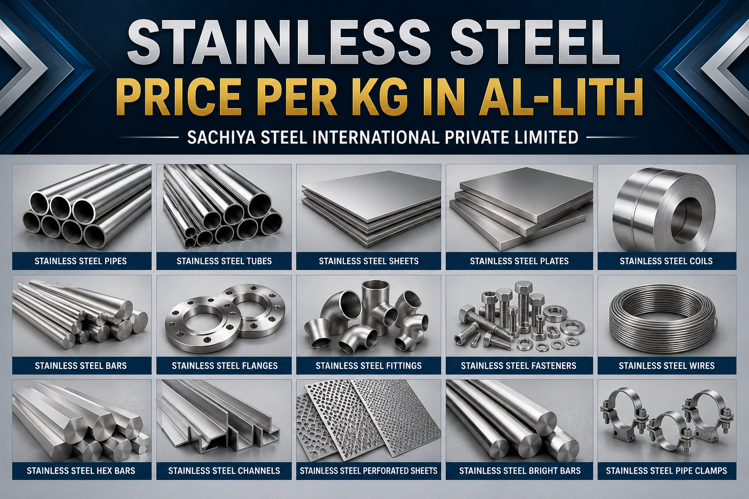 Stainless Steel Price Per Kg in Al-Lith