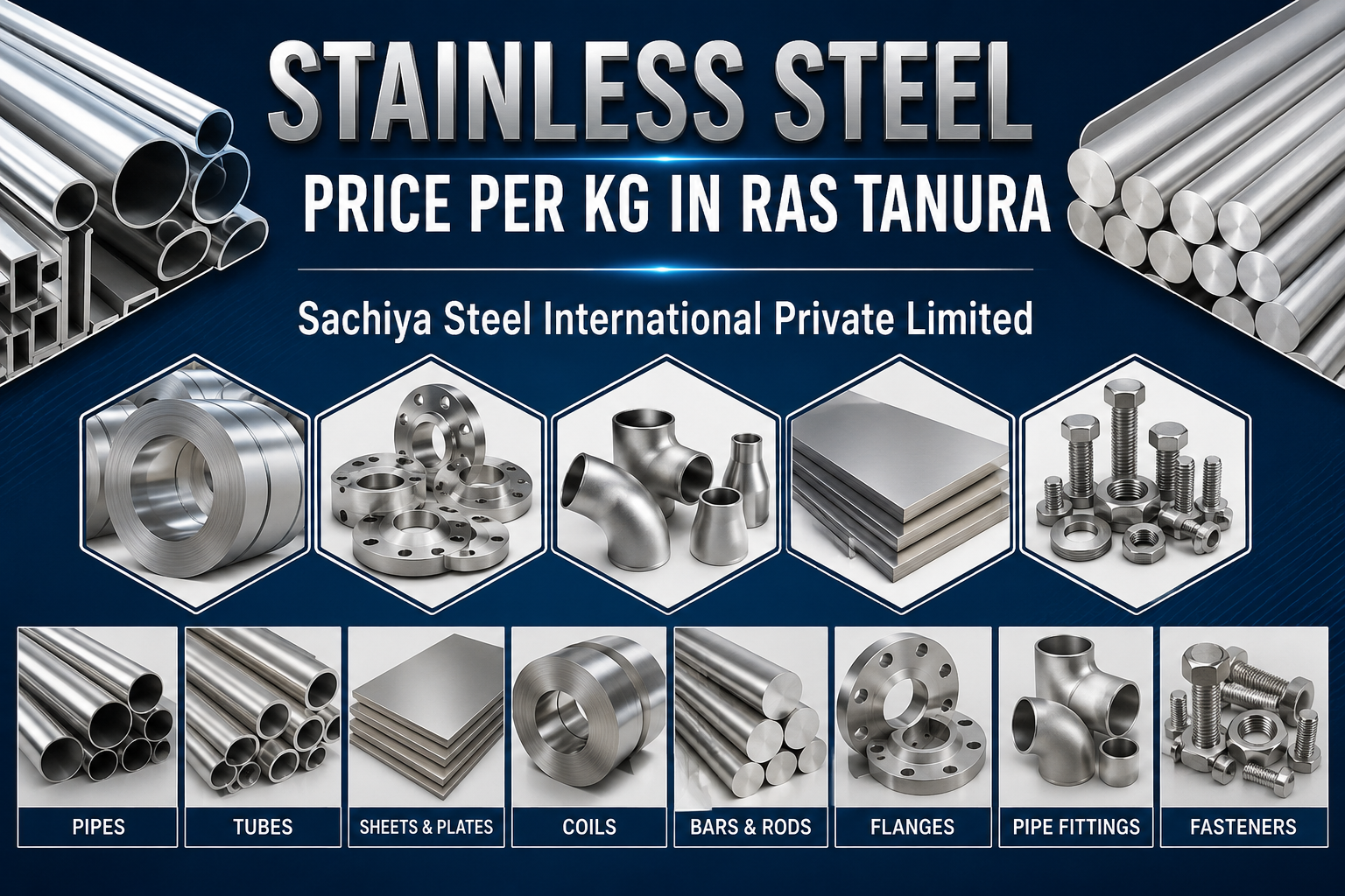 Stainless Steel Price Per Kg in Ras Tanura