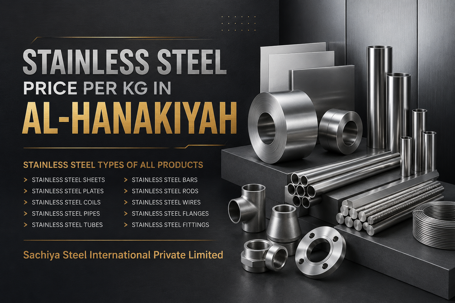 Stainless Steel Price Per Kg in Al-Hanakiyah