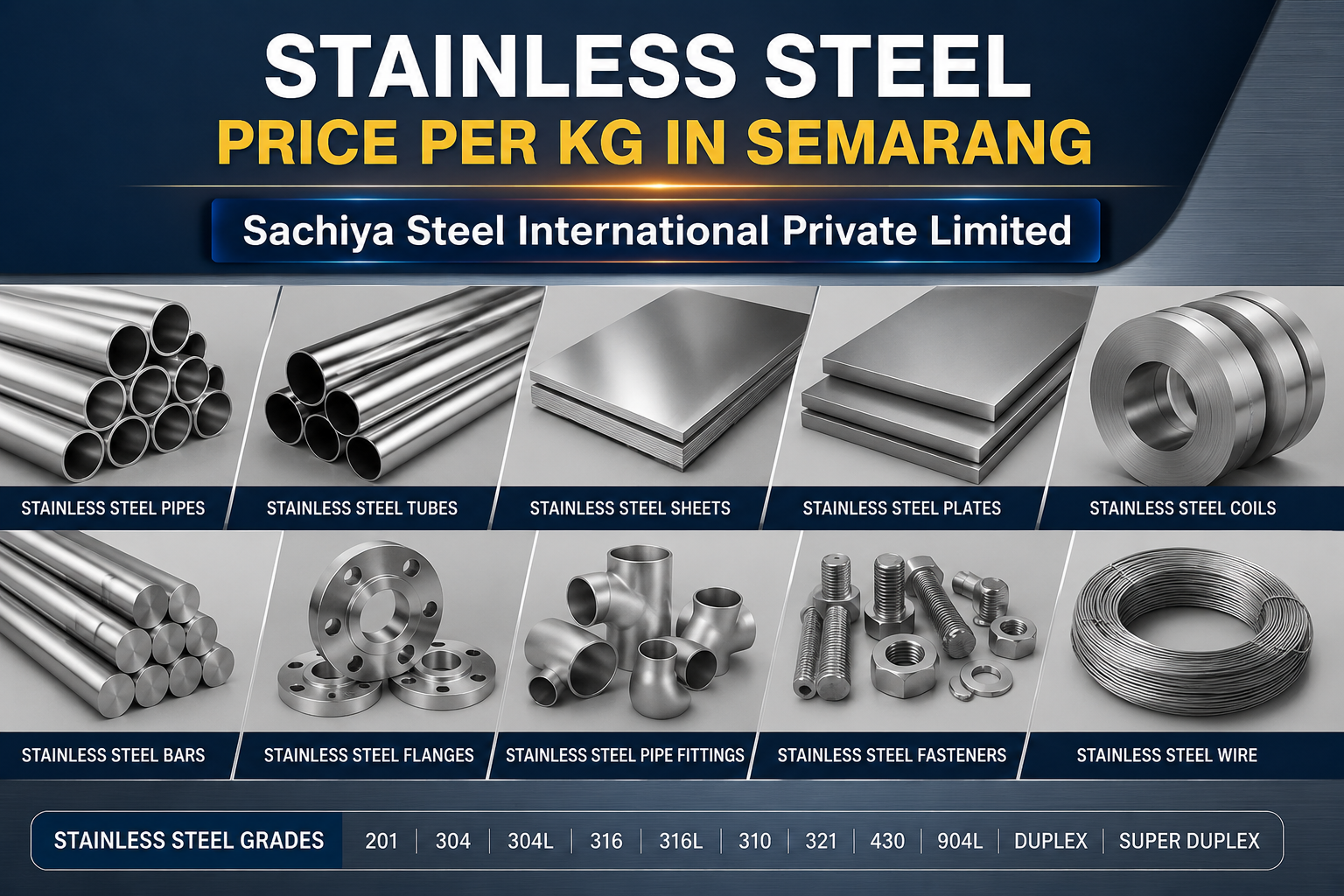 stainless steel price per kg in Semarang