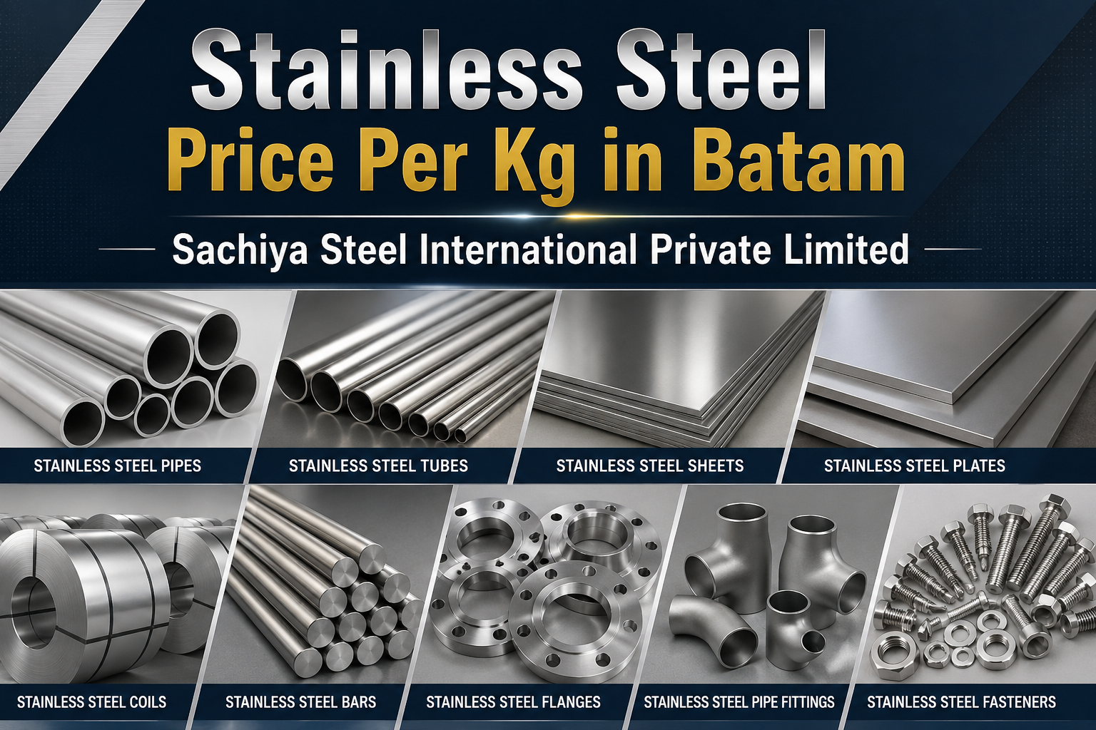 stainless steel price per kg in Batam