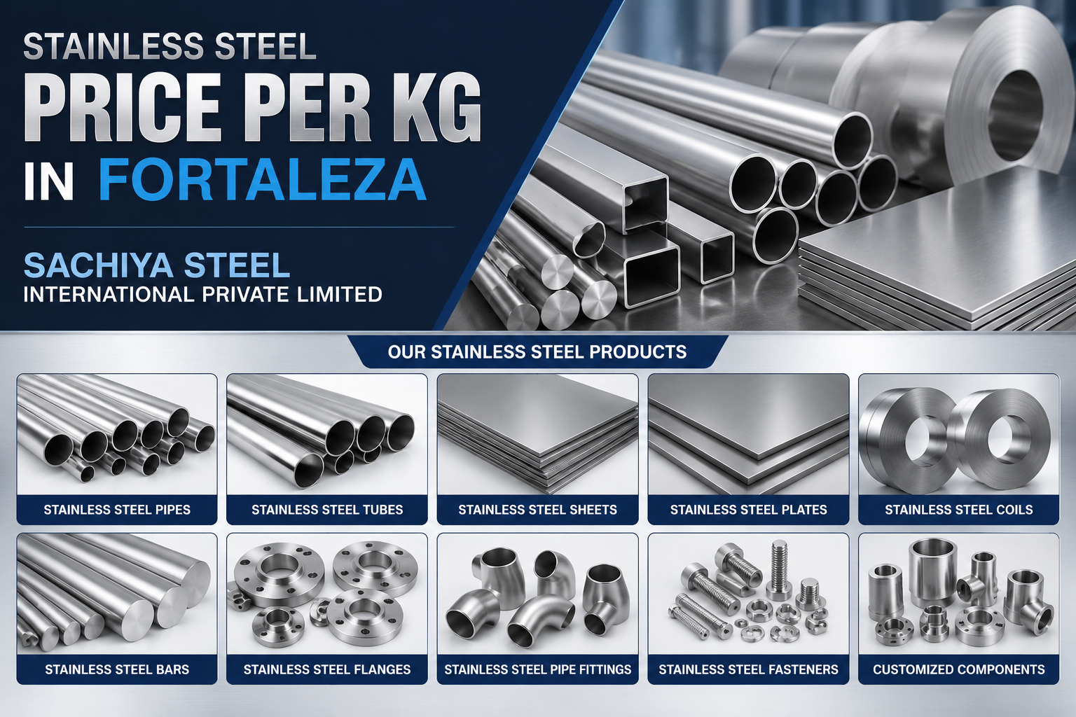 stainless steel price per kg in Fortaleza
