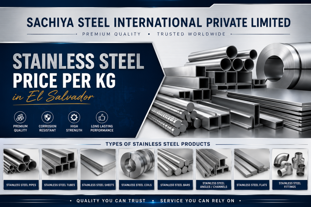 stainless steel price per kg in El Salvador