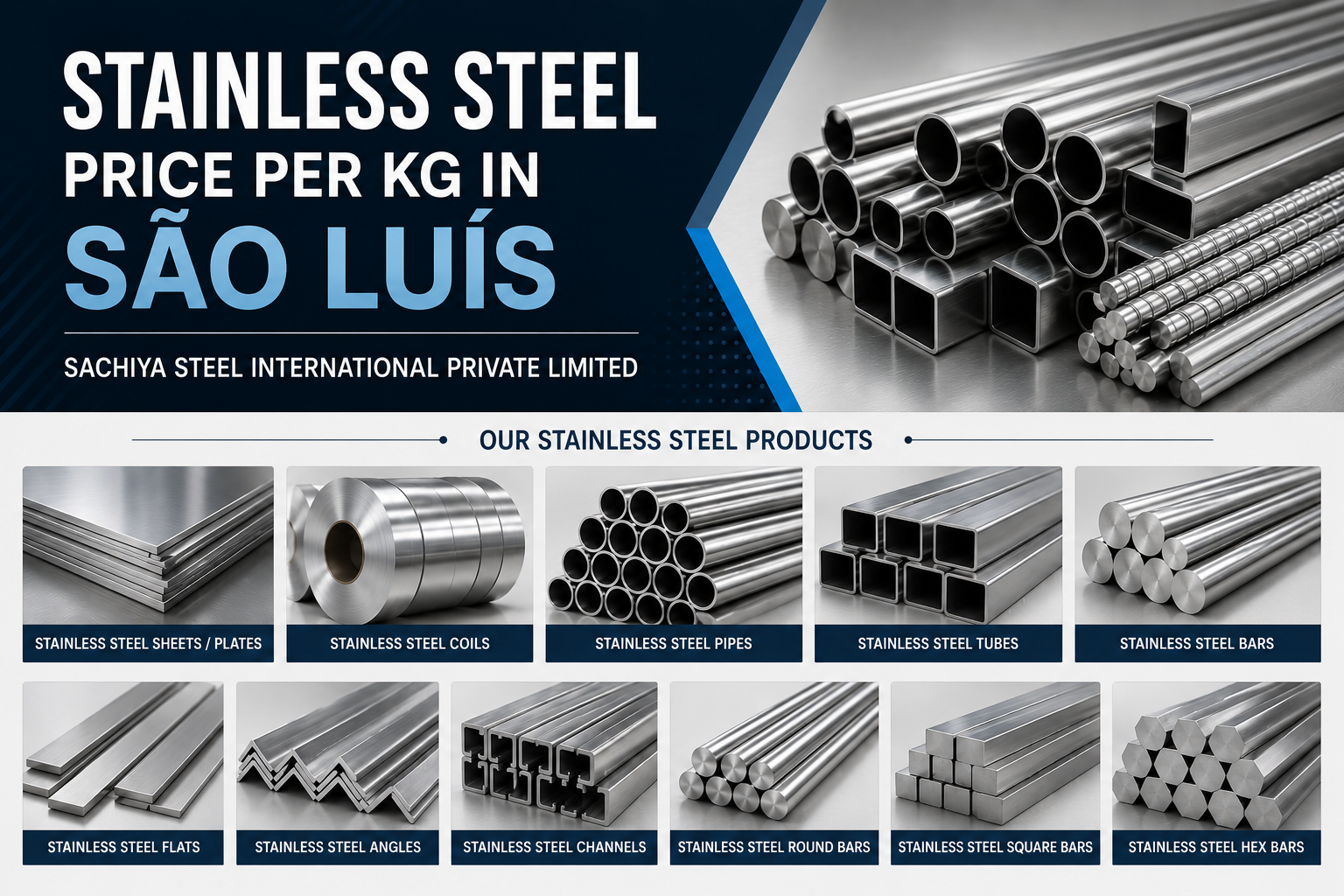stainless steel price per kg in São Luís