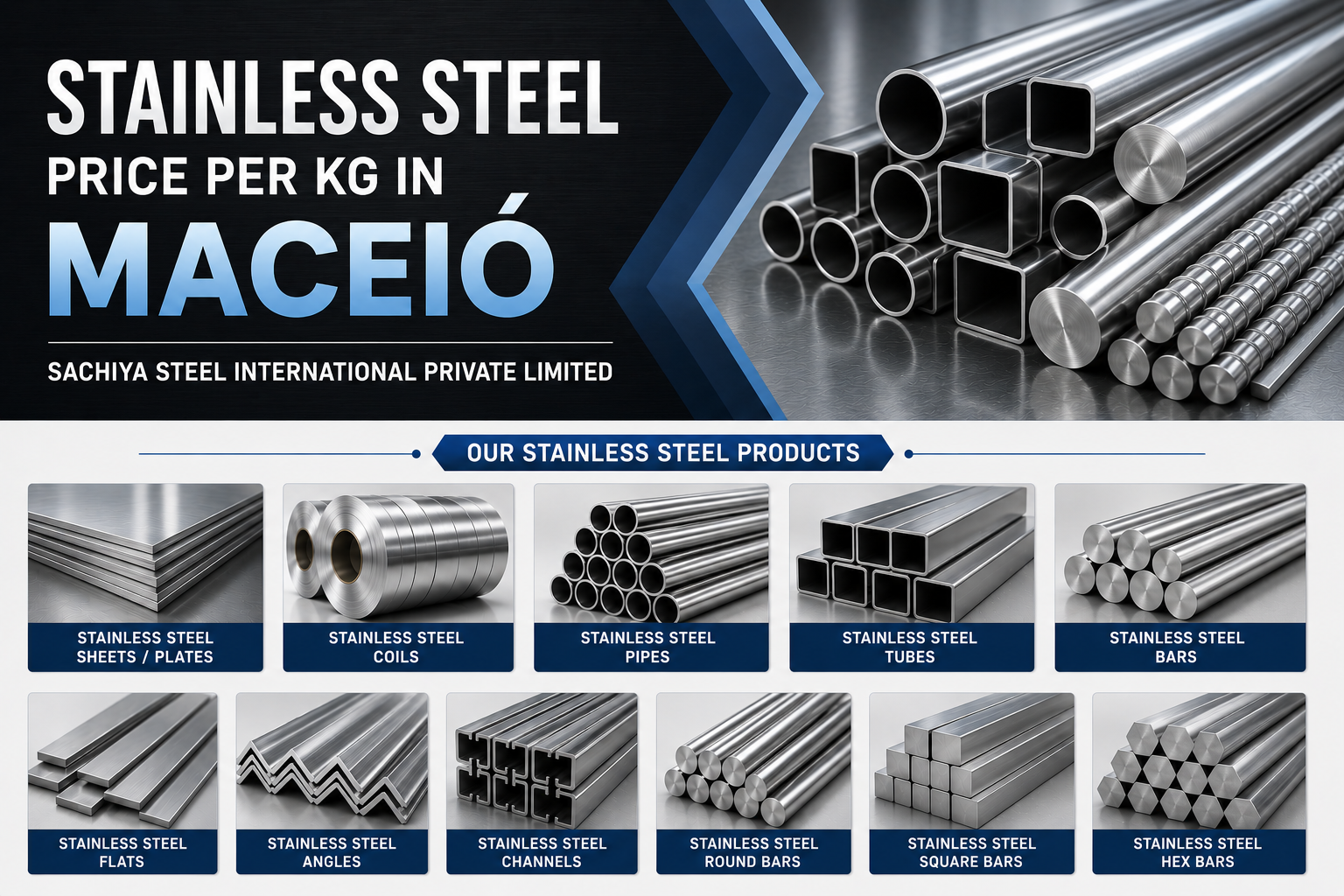 stainless steel price per kg in Maceió